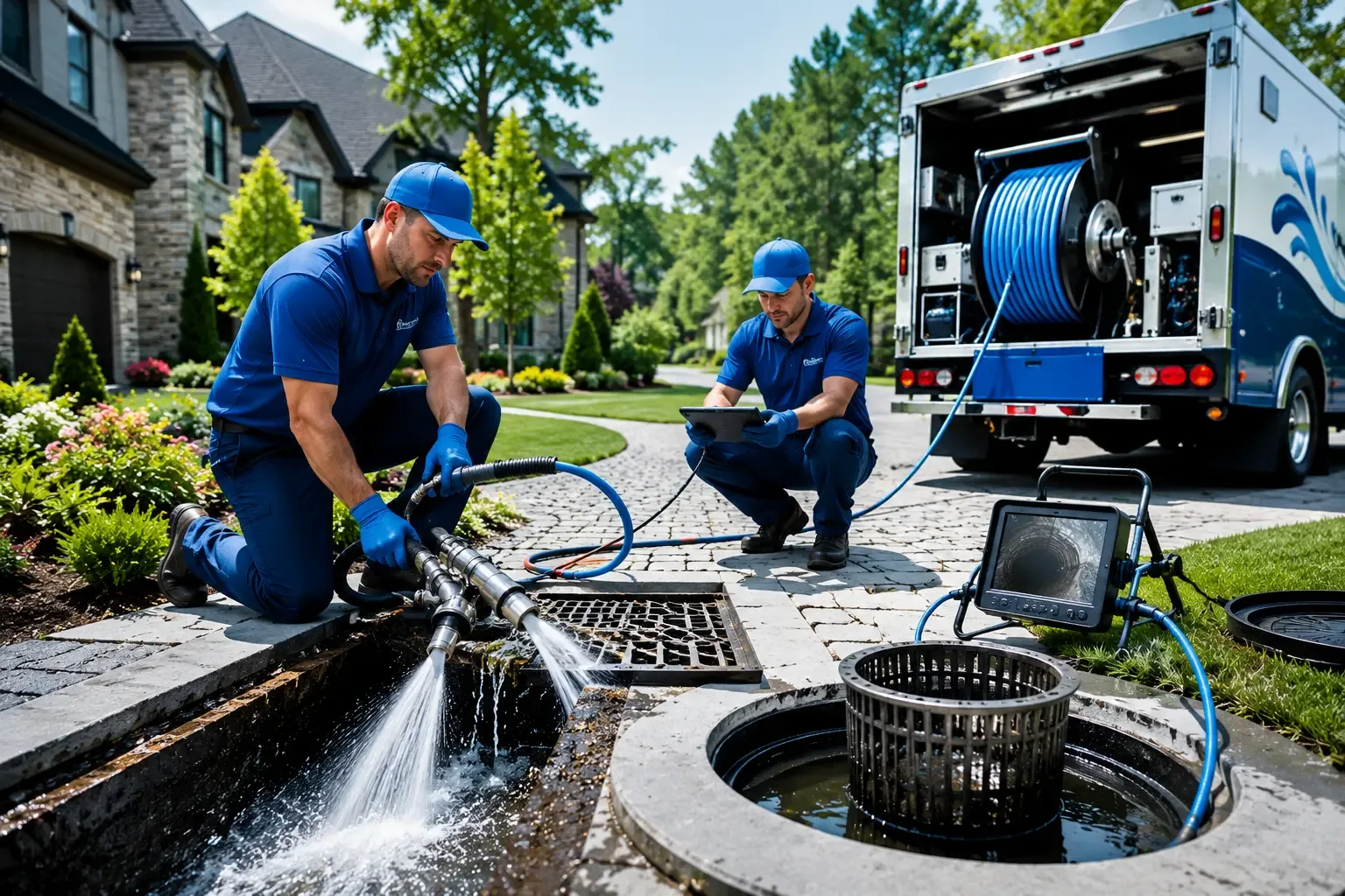 Local outdoor drain cleaning professionals in Camanche, IA